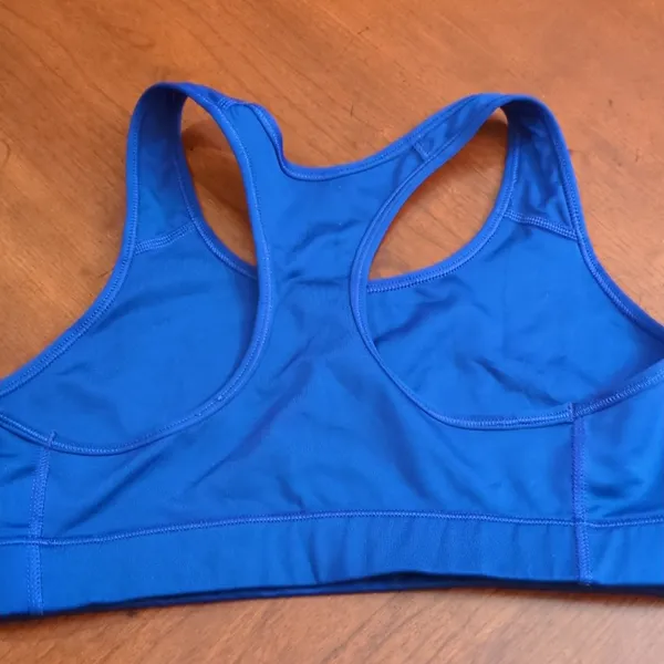 ROYAL BLUE NIKE PRO SPORTS Bra Size M - Image 7