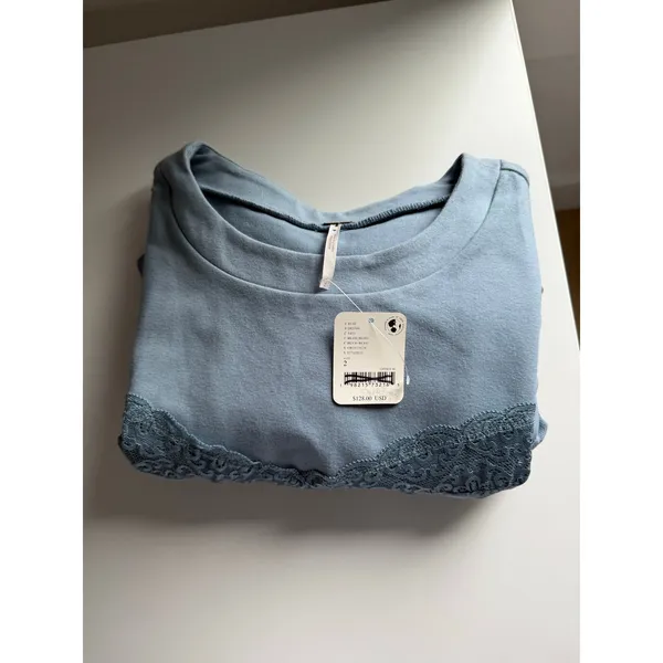 $128 New Free people Cruz Mini Dress - Blue - size 2 - Image 10