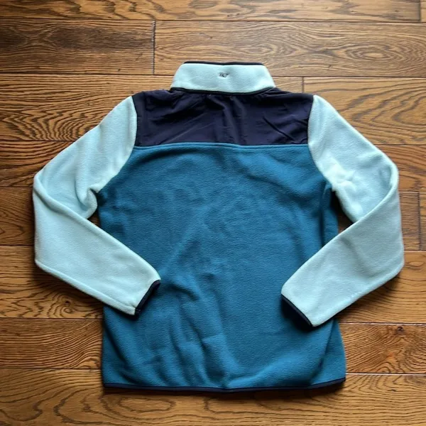 Vineyard Vines Color Block Fleece Snap Shep Shirt‎ Size M C15 - Image 7