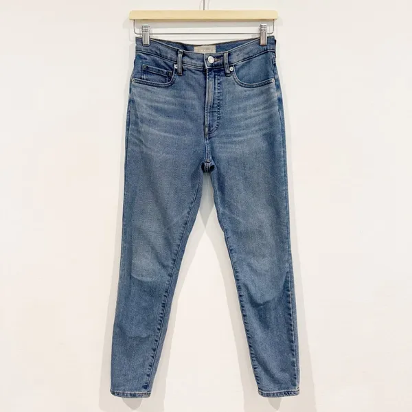 Everlane The High Rise Skinny Jeans‎ Size 27 Blue Denim Pant Minimalist Capsule - Image 2