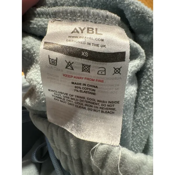 AYBL Size XS Muted Mint Relaxation Sweat Shorts Athletic‎ Comfortable Preppy - Image 6