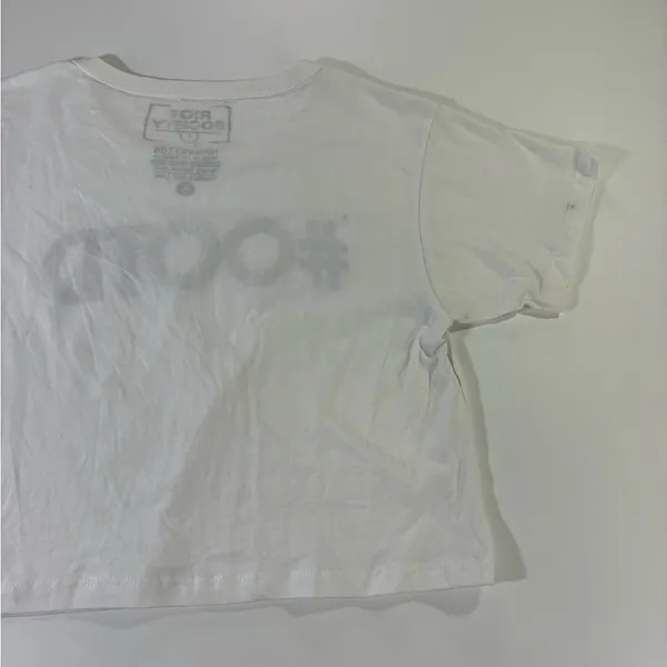 Riot Society White #OOTD tee - Image 8
