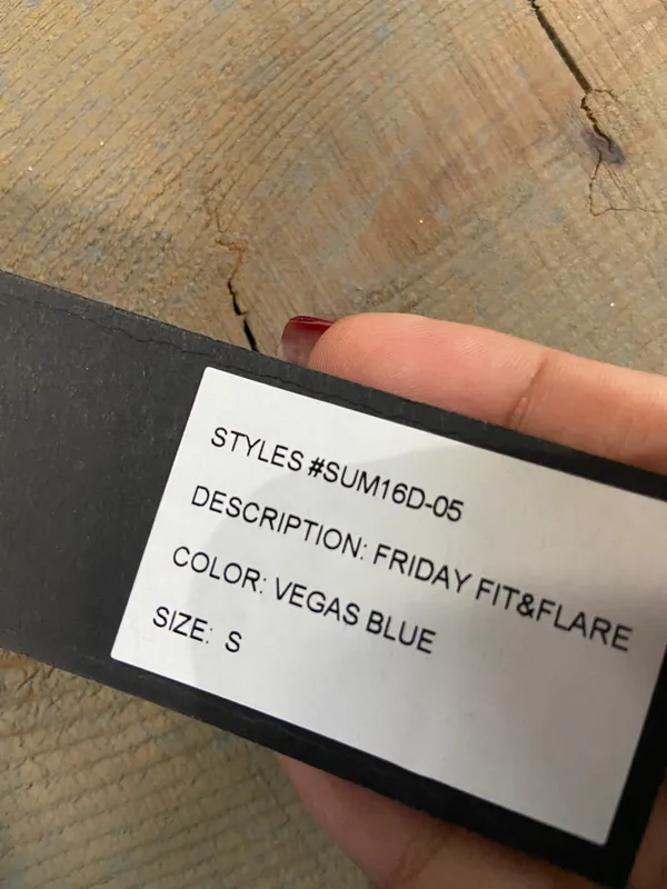 Royal Blue Dress - Image 3