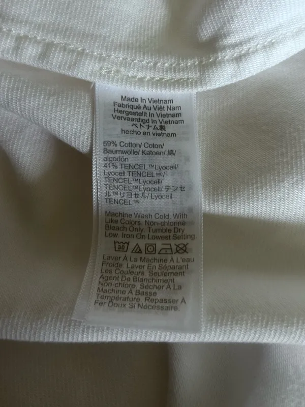NWT Madewell White Denim Seamed Maxi Dress Size 2‎ - Image 9