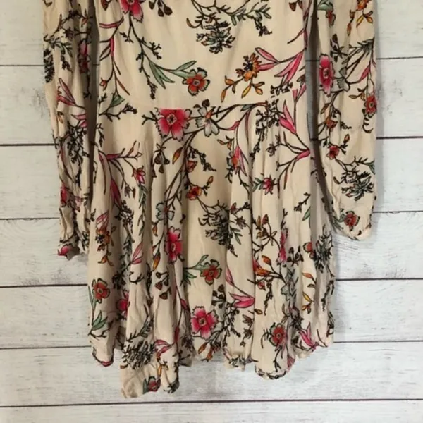 UO Ecote Rosalinda Floral Long Sleeve‎ Dress 4 - Image 5