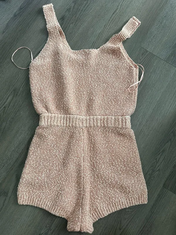 Free People Beach Knit Romper - Image 5