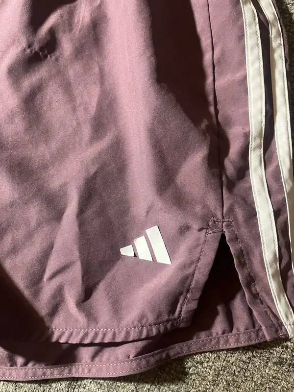 Adidas Purple Shorts Athletic - Image 3