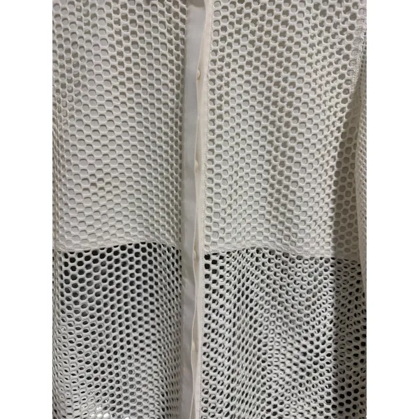 Rag & Bone Luna Mesh Silk Blend Shirt Bone Women's Size Medium - Image 9