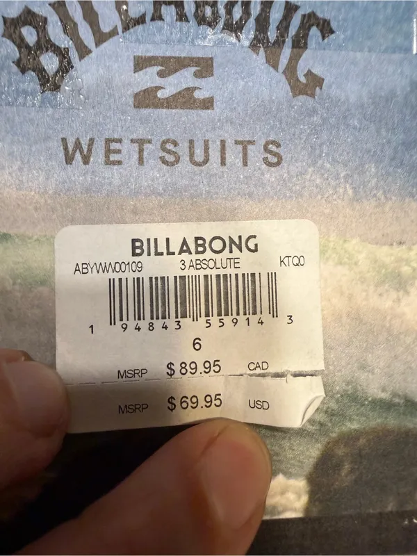 NEW Billabong 3mm Wetsuit Boots Water Sports Shoes Women’s size 6 Pull-on - Image 3