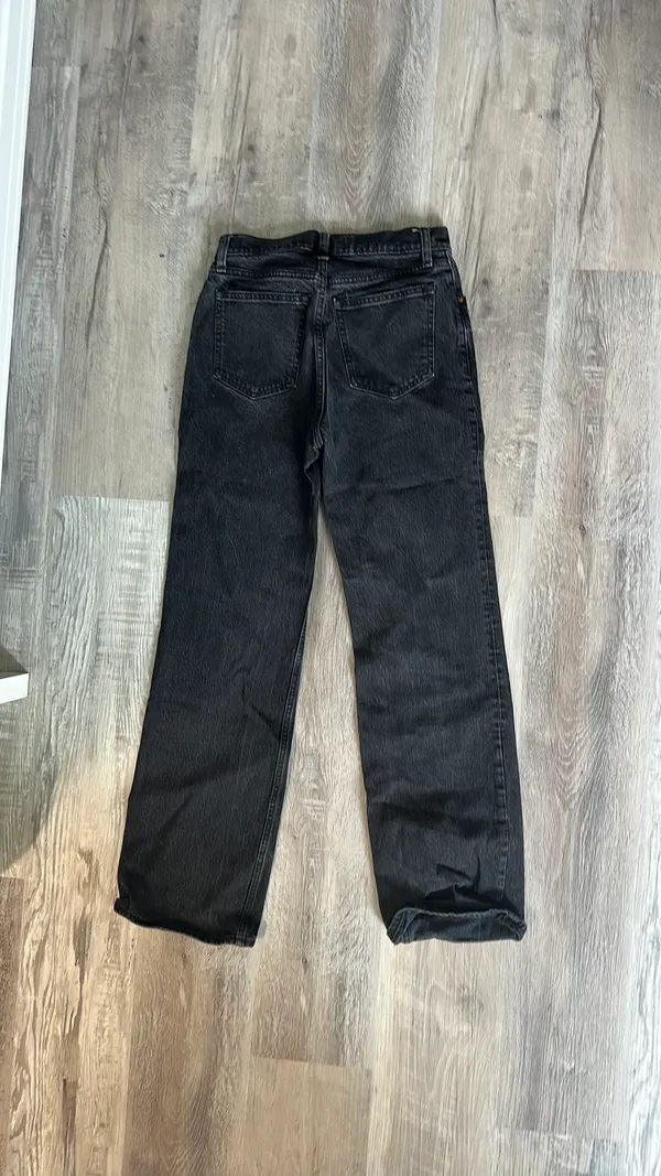 Abercrombie High-Rise Jeans Black - Image 4