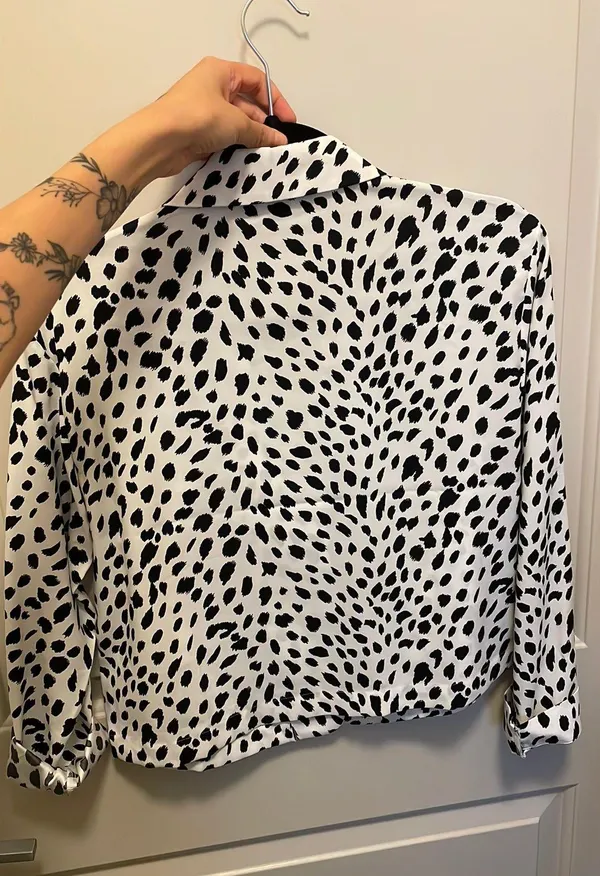 Black Polka Dot Top - Image 2
