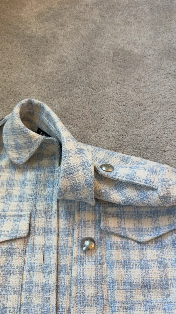 ZARA Tweed Blazer - Image 6