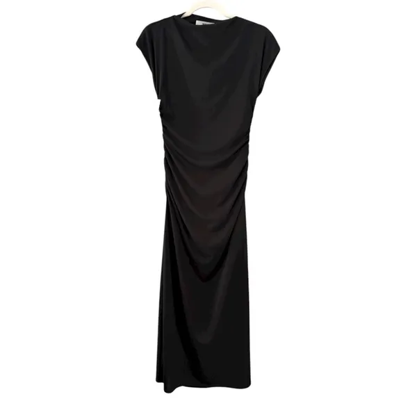 NEW Anthropologie WAYF Elegant Black Dress Classic Party Cocktail Gala Size XS - Image 2