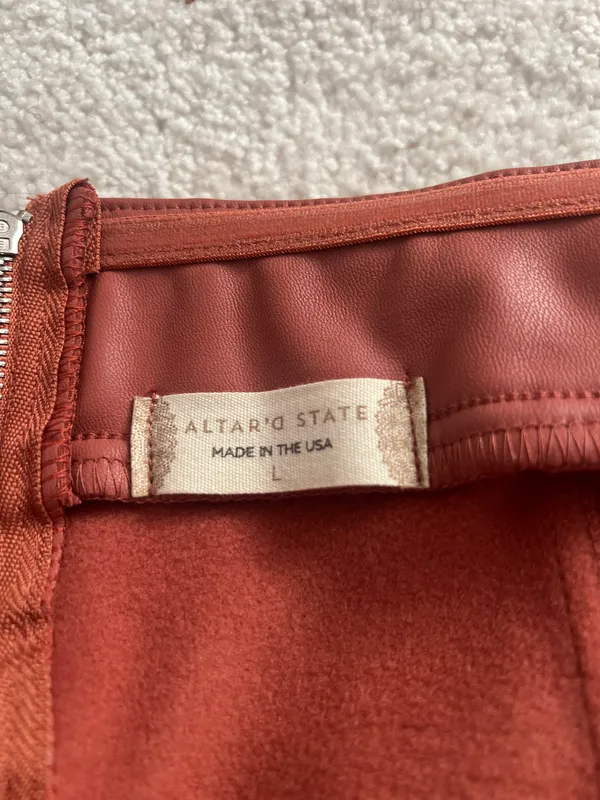 Altar'd State Leather Top - Image 3