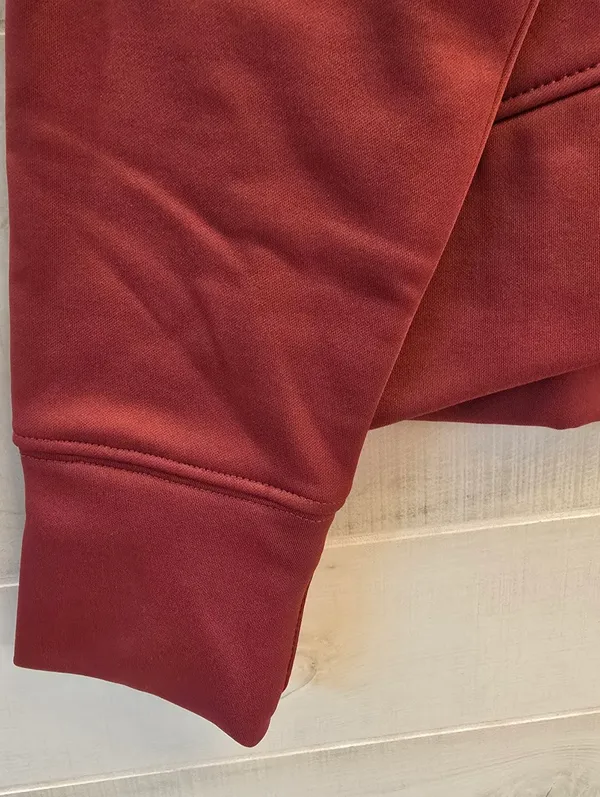 {S} Ariat Women's Tek Crossover Sweatshirt Burnt Russet Red - Image 6