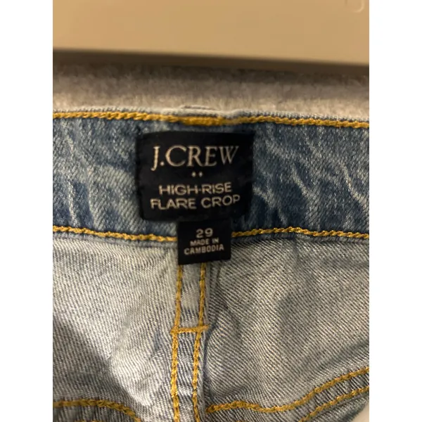 J.crew high rise flare crop 29 - Image 5