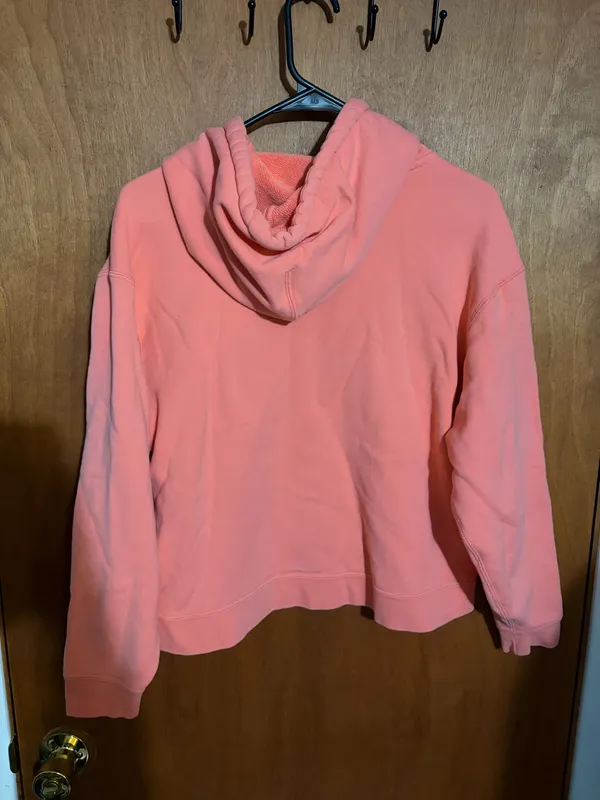 Nike Court Heritage Women’s Coral Hoodie - Image 4