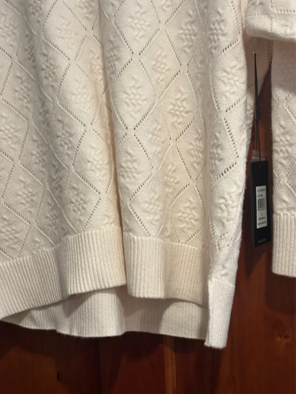 NWT Cyrus Cream Sweater!  XL - Image 7