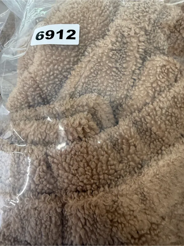 American‎ Eagle Quarter Zip Brown Sherpa Size xs - Image 4