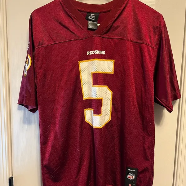 Washington Redskins #5 McNabb Reebok Jersey Women Large. Football - Image 6