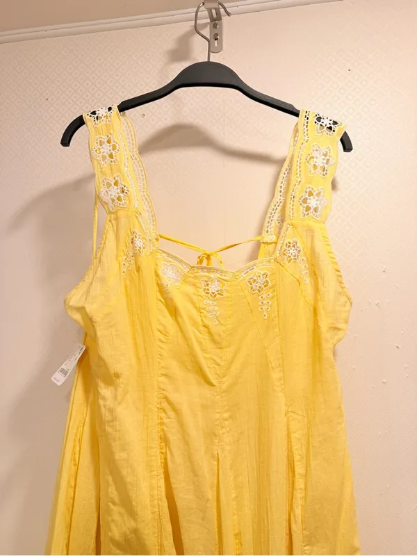NWT Free People To The Moon Maxi Dress Flowy Boho Sleeveless XS MSRP $168 - Image 9