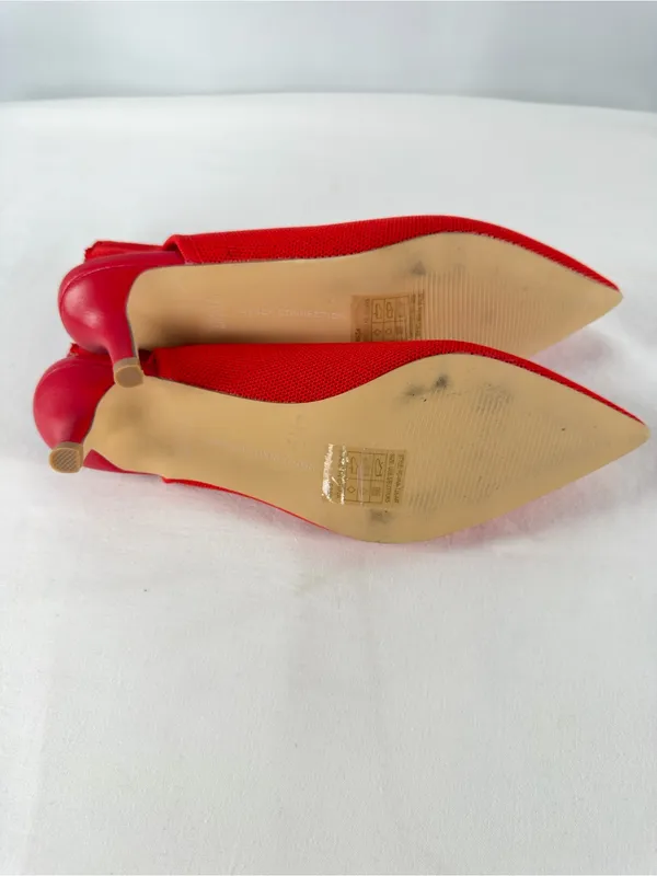 French Connection Viva Slingback Kitten Heel in Red Size 6.5 - Image 8