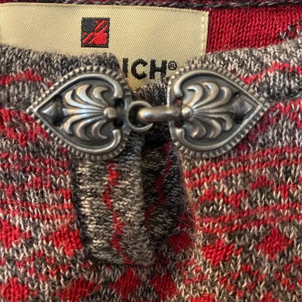 Woolrich Vintage Winter Holiday Lambswool & cotton Sweater size medium - Image 3