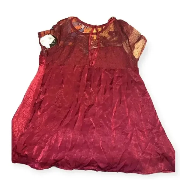Almost famous embroidered baby doll blouse - Image 3