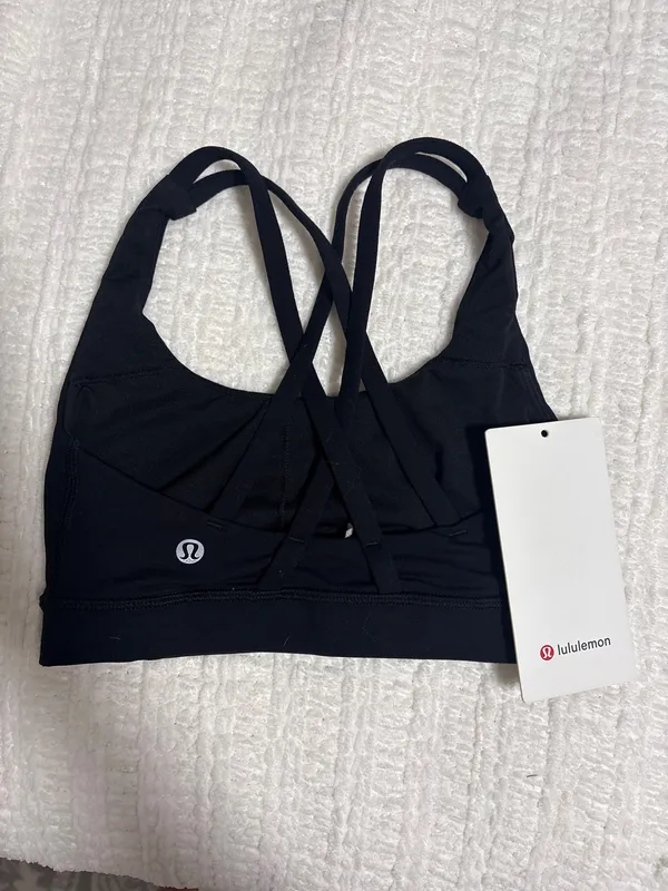 Lululemon black sports bra - Image 2