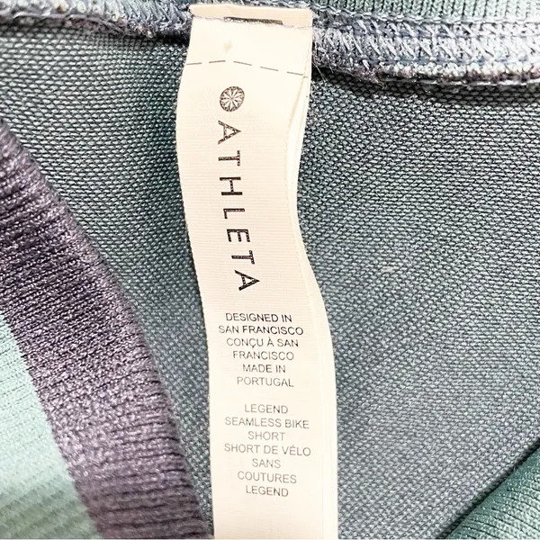 Athleta Allyson Felix Size Small Legend Seamless Bike Shorts Athletic‎ Workout - Image 3