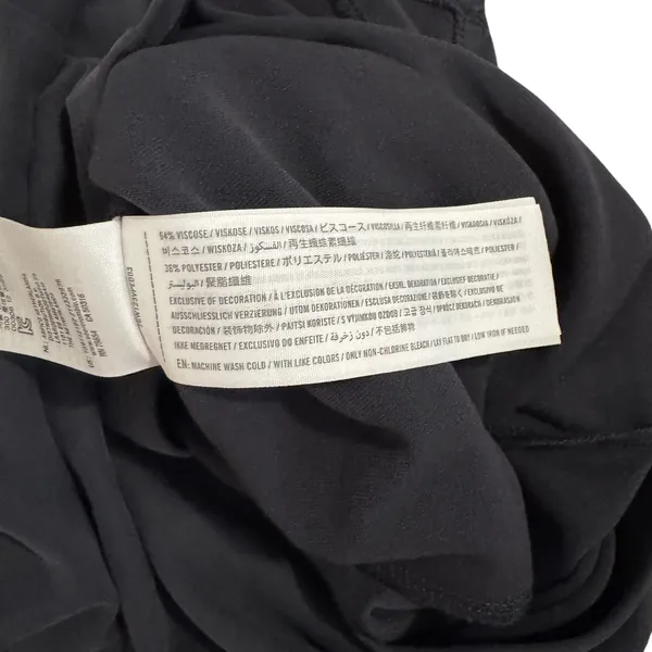 Abercrombie & Fitch Wrap Romper Skort Viscose Gray Medium NWT Summer Minimalist‎ - Image 4