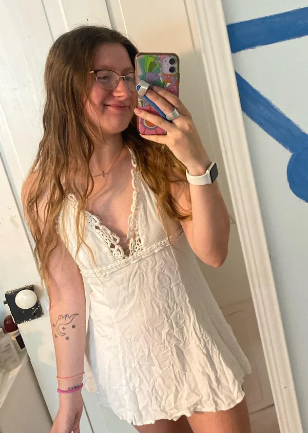 forever 21 white dress  - Image 2