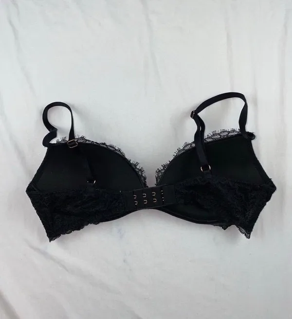 Lace Bra Black Size 34 B - Image 3