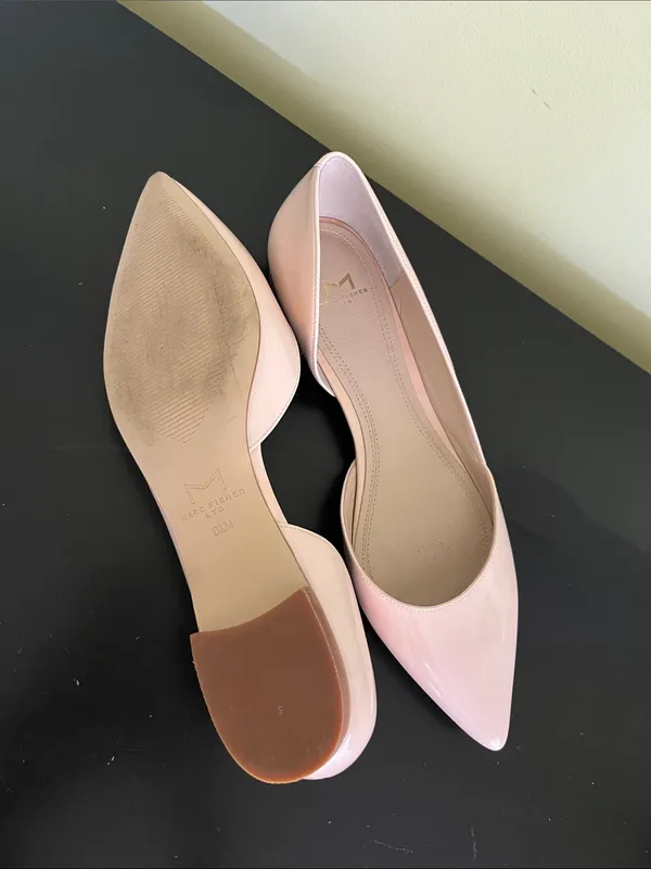 Marc Fisher LTD pointed-toe d'Orsay flats feature a minimalist design - Image 5