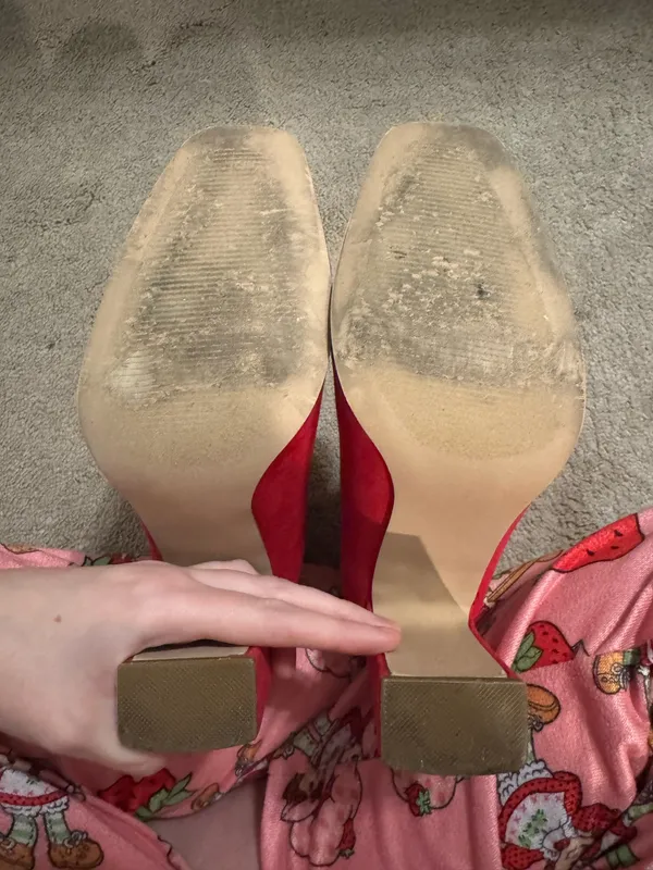 Booties Red Size 7 - Image 6