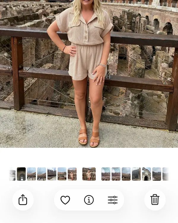Mustard Seed Tan Romper - Image 2