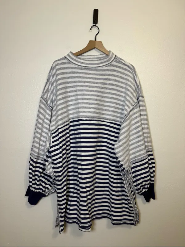 FREE PEOPLE We The Free - Coastal Turtleneck Sweatshirt - Image 2