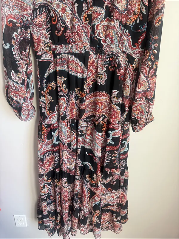 Anthropologie Paisley Maxi Dress 12 - Image 10