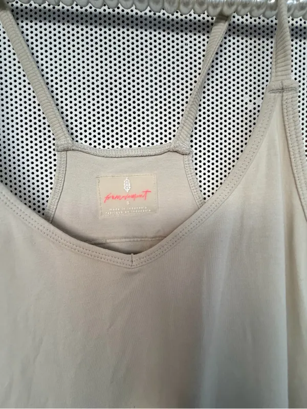 Free People Cream Harem-Style Jumpsuit - Image 8