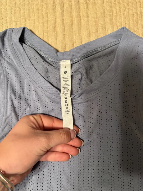 Lululemon Blue Top - Image 2