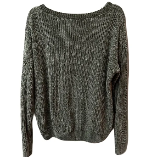 Serpentine Knit‎ Sweater Size Large Green - Image 6