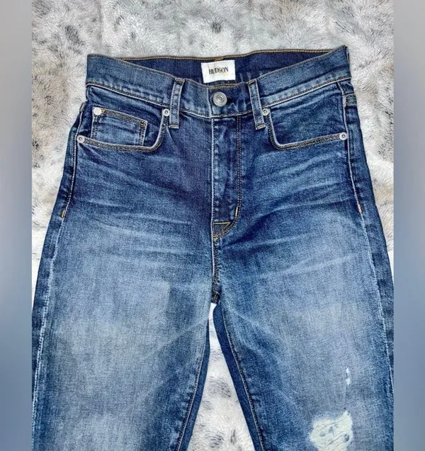 Hudson Jeans 🆕 NWOT | High Rise Distressed Flare - Image 2