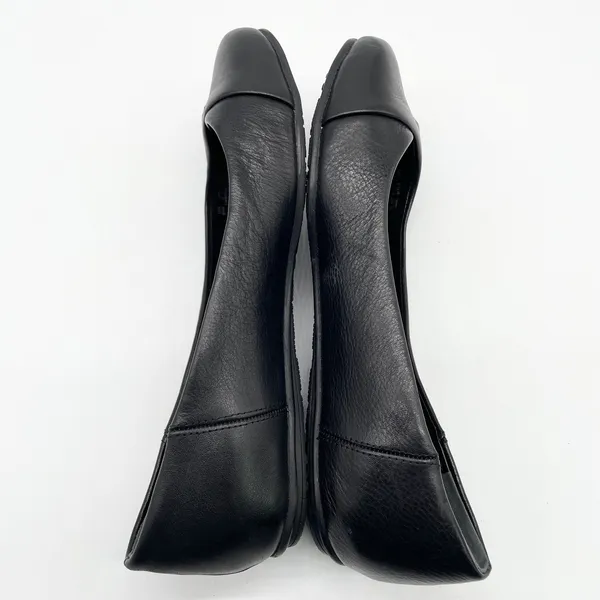 Zodiac‎ Womens US 8 Sadie Slip On Ballet Flats Black Leather Classic Casual - Image 5