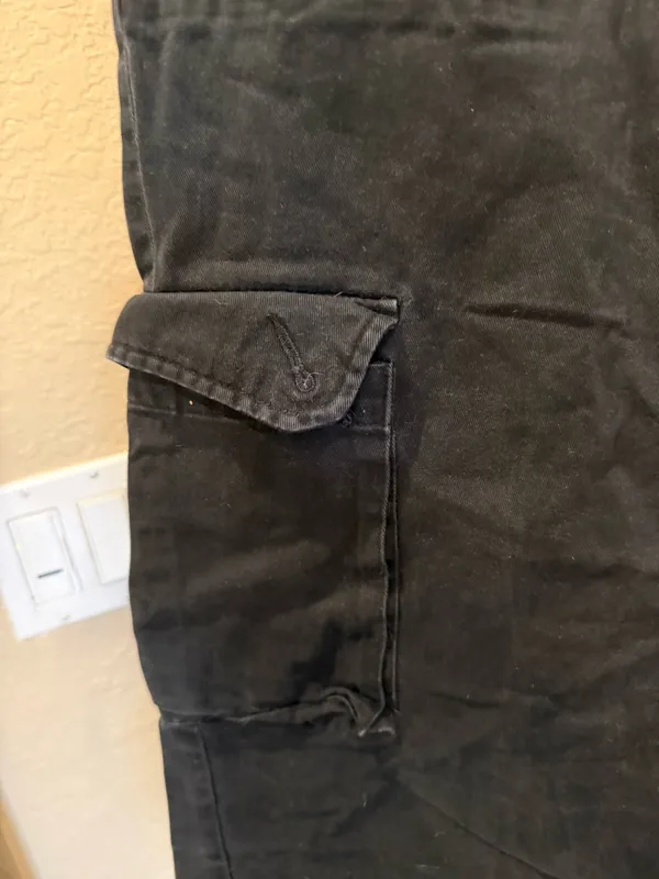 GAP Factory Black Cargo Pants Size 20 - Image 3