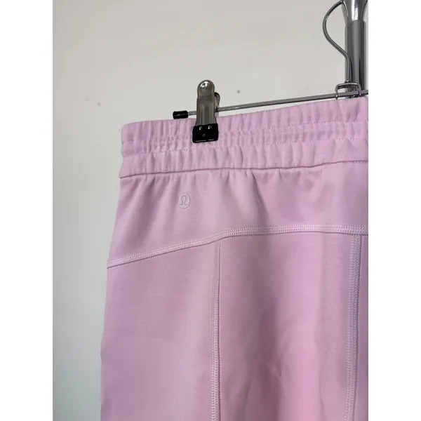 Lululemon Softstreme High-Rise Shorts Pink Size 8 Athletic Lounge Pockets - Image 3