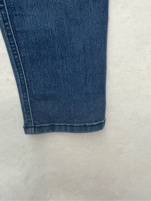 Democracy Womens Blue Skinny Ab Technology Medium Wash Denim Jeans Size 10 - Image 7