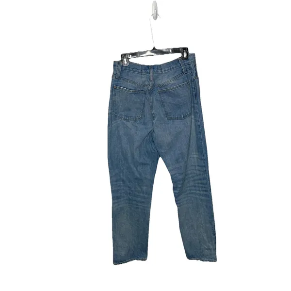 Madewell The Dad Jeans Blue Classic Relaxed Straight Size 28 Tailored Waist - Image 2