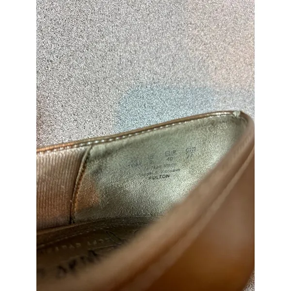 Womens‎ LifeStride Fulton Wedge Loafers 10M Gold Flex Comfort - Image 2