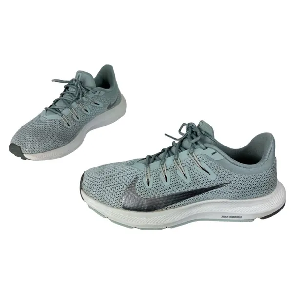 Nike Quest 2 Athletic Running Shoes Sz 7.5 Blue Green - Image 2
