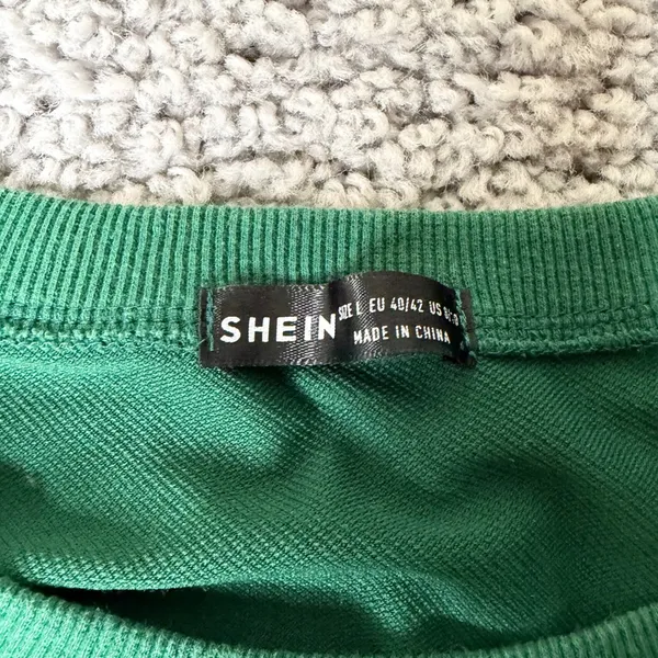SHEIN Green North Shore Hawaii Graphic Sweatshirt Womens Large Crewneck Pullover - Image 3